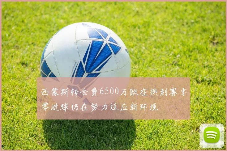 西蒙斯转会费6500万欧在热刺赛季零进球仍在努力适应新环境